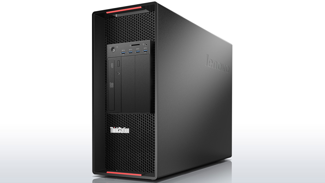 Lenovo ThinkStation P900 Intel Xeon E5 v3 E5-2620V3 8 GB DDR4-SDRAM 1 TB Hybrid-HDD Windows 7 Professional Tower Workstation Black image 8