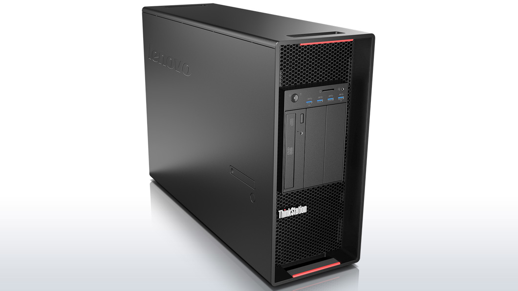 Lenovo ThinkStation P900 Intel Xeon E5 v3 E5-2620V3 8 GB DDR4-SDRAM 1 TB Hybrid-HDD Windows 7 Professional Tower Workstation Black image 7