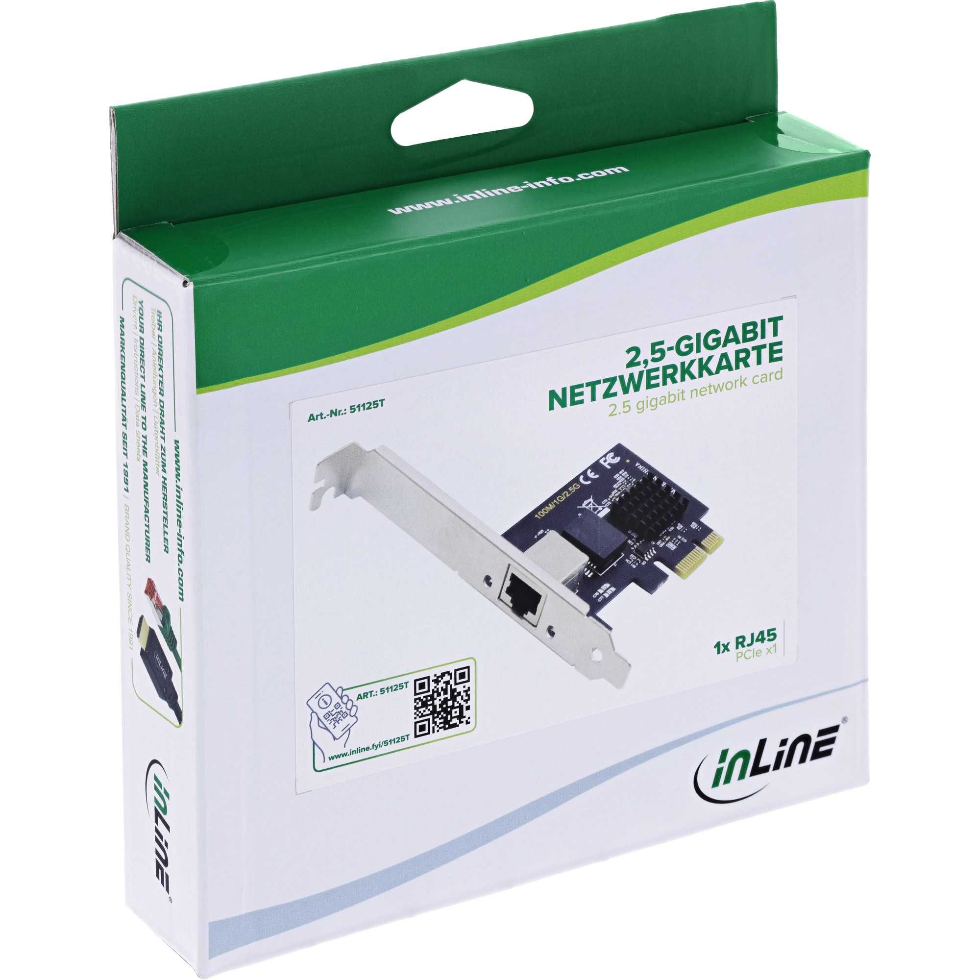 InLine 51125T network card Internal Ethernet 2500 Mbit/s – image 6