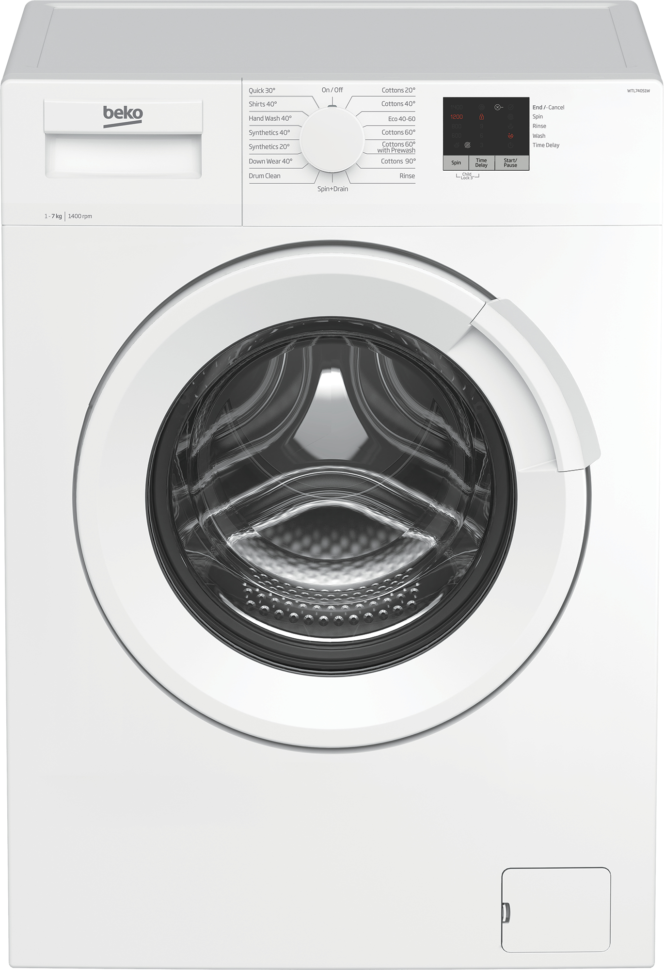 Beko b100 WTL74051W Freestanding – image 1