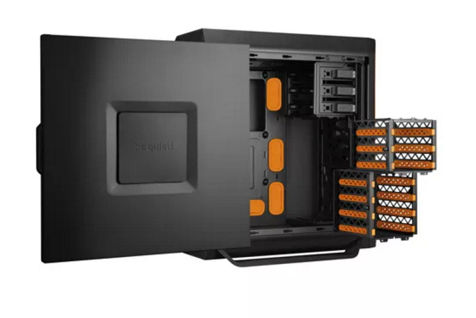 be quiet! SILENT BASE 800 Black, Orange image 5