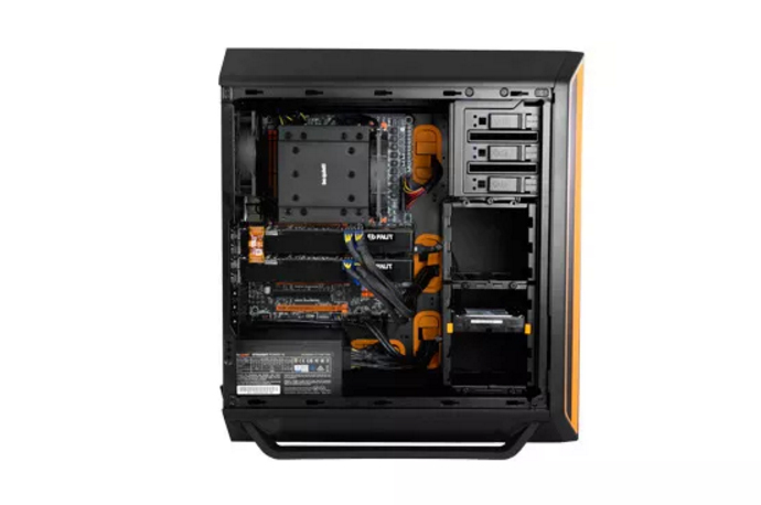 be quiet! SILENT BASE 800 Black, Orange image 2