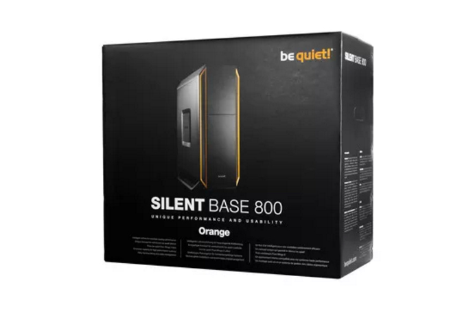 be quiet! SILENT BASE 800 Black, Orange image 7