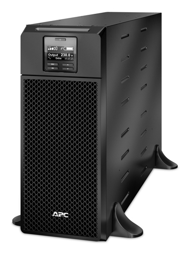 APC Smart-UPS On-Line strömskydd (UPS) Dubbelkonvertering (Online) 6 kVA 6000 W 10 AC-utgångar