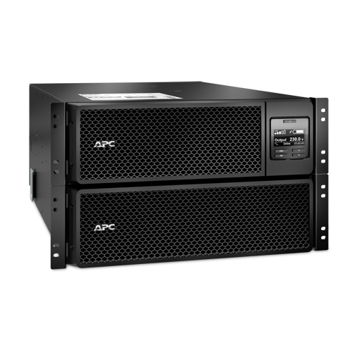 APC Smart-UPS On-Line strömskydd (UPS) Dubbelkonvertering (Online) 10 kVA 10000 W 10 AC-utgångar