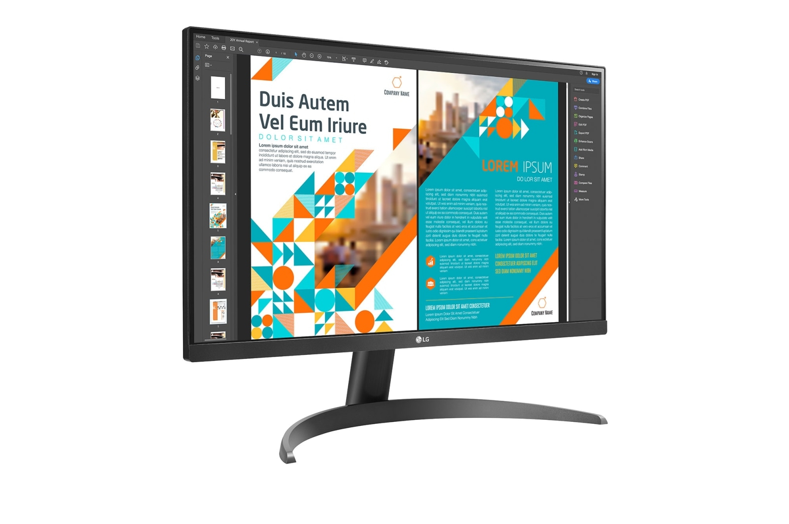 LG 24QP500-B computer monitor – image 4