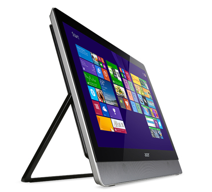Acer Aspire U5-620-UB11 Intel® Core™ i5 i5-4210M 58.4 cm (23″) 1920 x 1080 pixels Touchscreen All-in-One PC 8 GB DDR3-SDRAM 2 TB HDD Windows 8.1 Black, Grey image 2