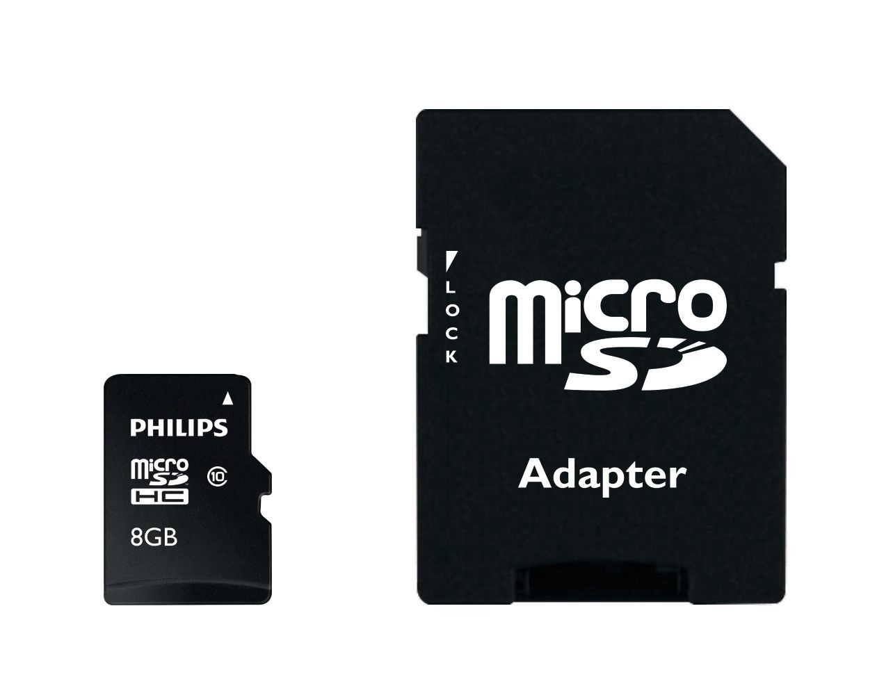 Philips Schede Micro SD FM08MP45B/10