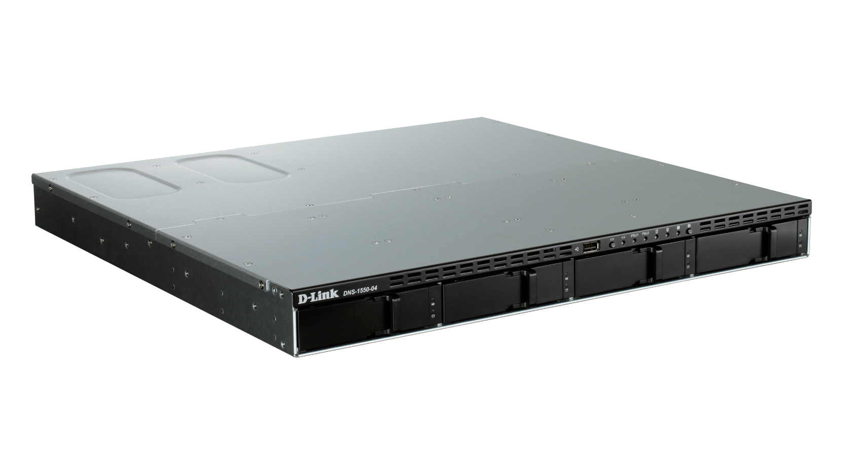 D-Link DNS-1550-04 + 4X ST3000VN000 NAS/storage server Rack (1U) Intel Atom® D525 2 GB DDR2 12 TB HDD Black