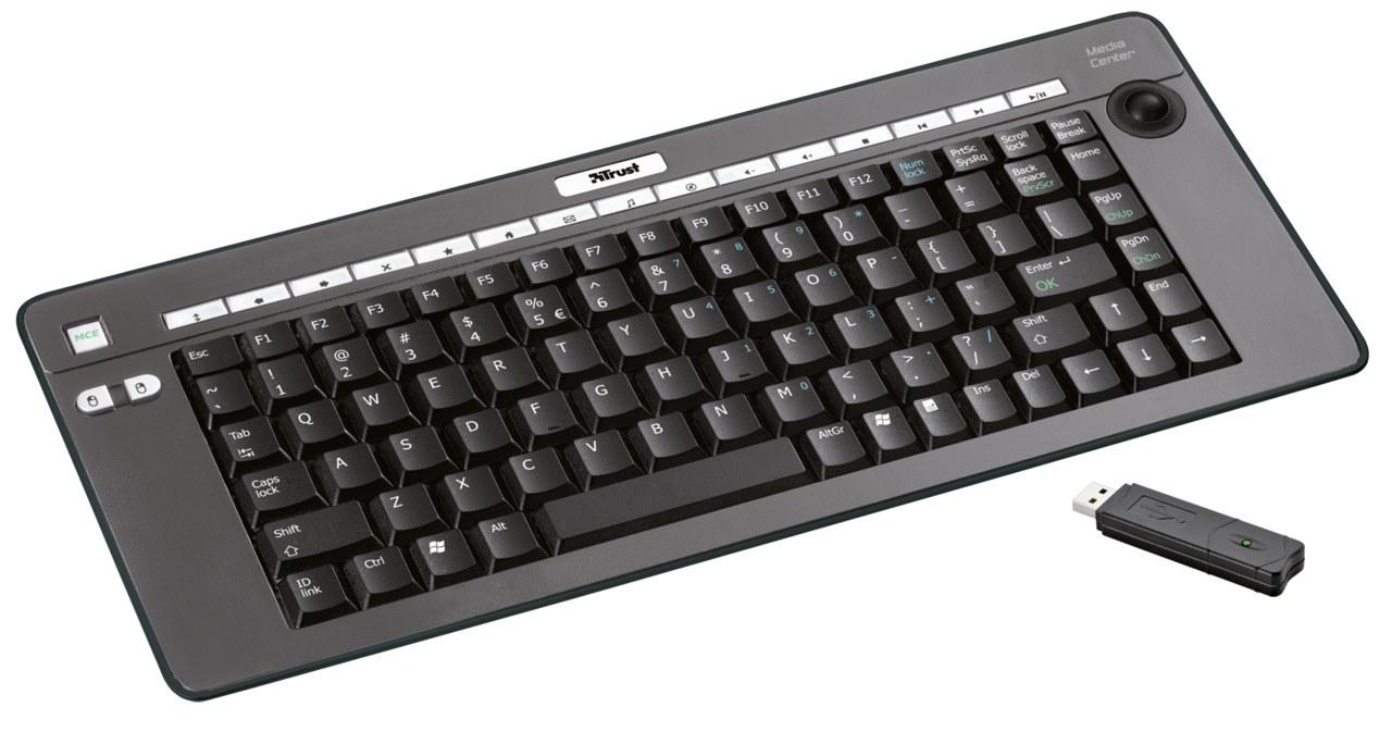 Trust Wireless Media Center Keyboard KB-2900