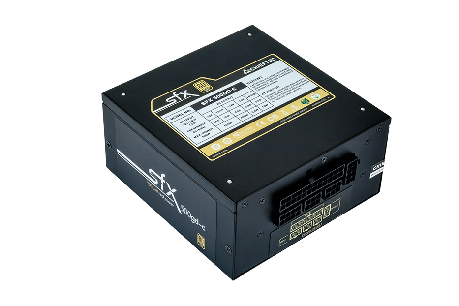 Chieftec SFX-500GD-C power supply unit 500 W 20+4 pin ATX Black image 3