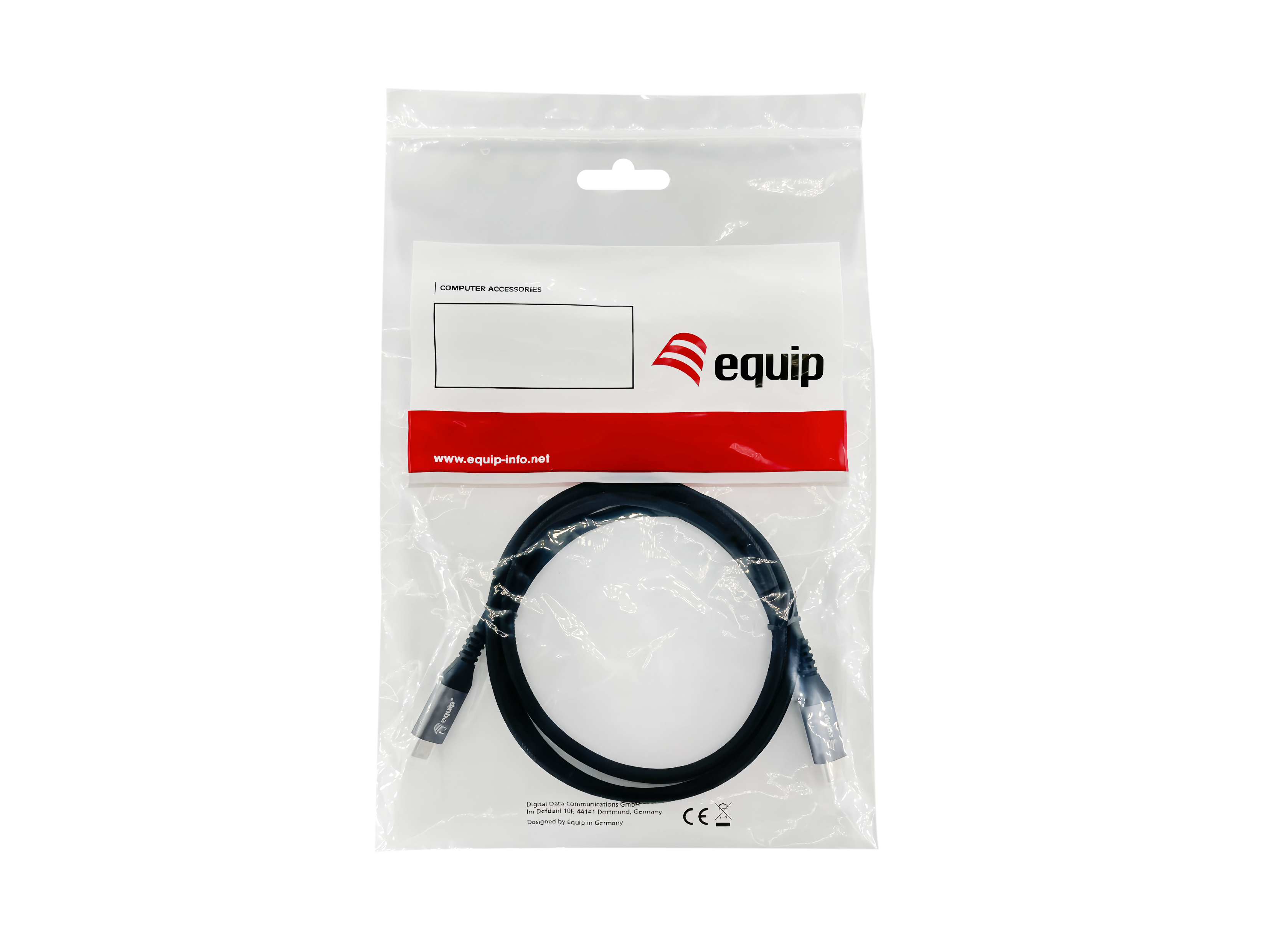 USB 3.2 Gen 2 C-auf-C-Verlängerungskabel, M/F, 0,5 m, 4K/60 Hz, 10 Gbit/s