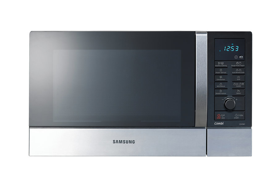 Samsung CE107M-4S microwave Black, Stainless steel Countertop