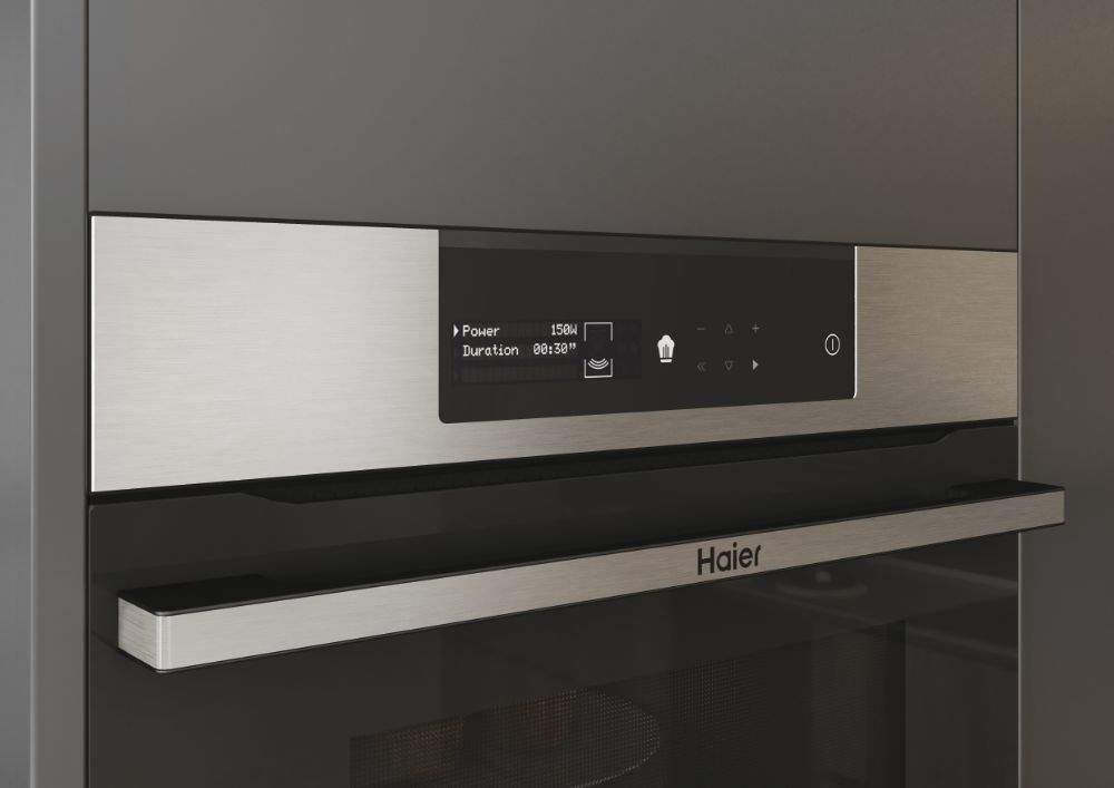 Haier I-Message Series 2 HWO45NB2B0X1 Stainless steel Combination microwave Built-in – image 3