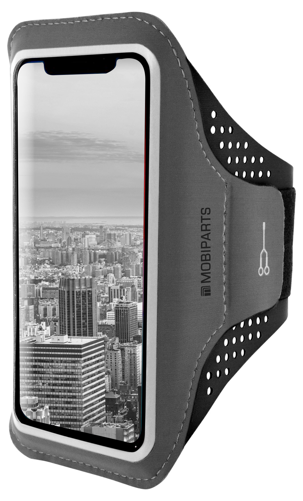Mobiparts Comfort Fit Sport Armband Apple iPhone XS Max Black