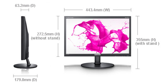 Samsung EX1920 computer monitor – image 2