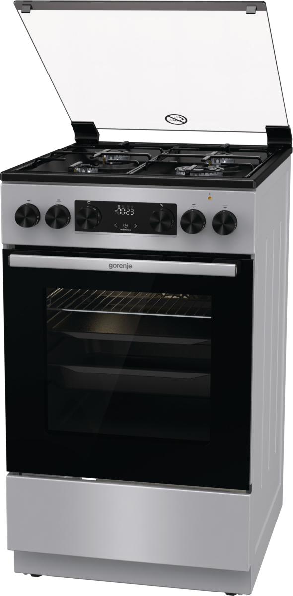 Gorenje GK5C41SJ cooker Freestanding cooker Electric Gas Grey – image 4