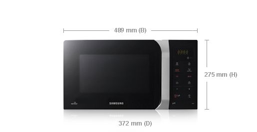 Samsung GS89F-1S microwave Black – image 2