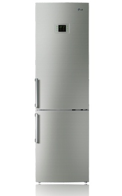 LG GB7143TIRW fridge-freezer Freestanding Stainless steel – image 1