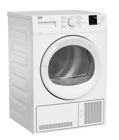 Beko SLP102W3 tumble dryer Freestanding Front-load – image 2