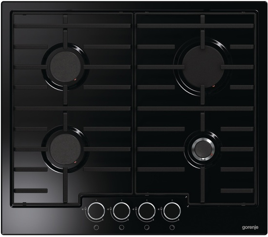 Gorenje G6N40IB hob Black Built-in Gas 4 zone(s)