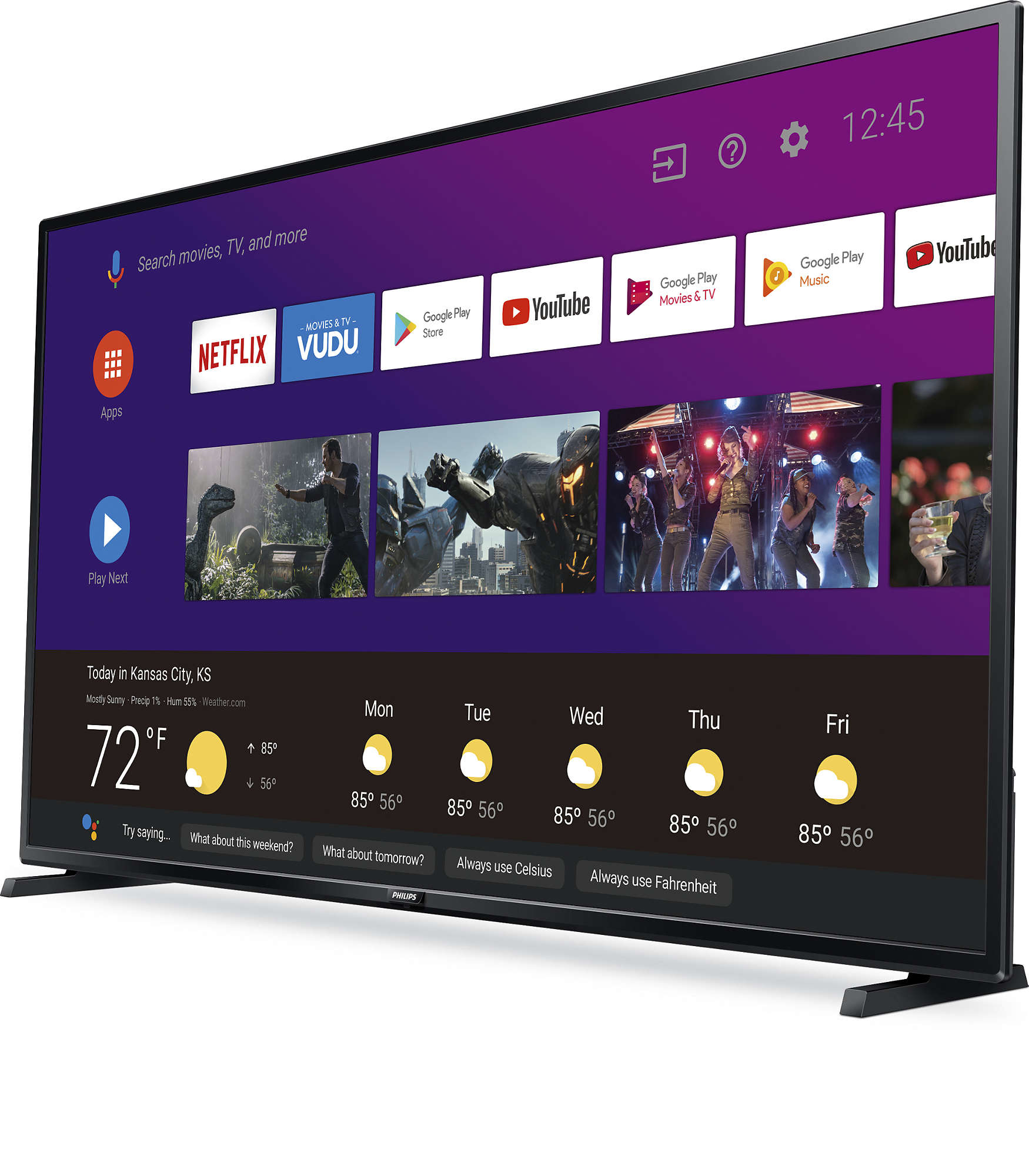Philips 55PFL5704/F7 TV