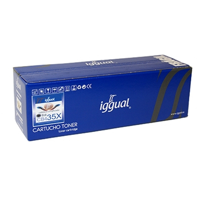 iggual PSICB435X toner cartridge 1 pc(s) Black