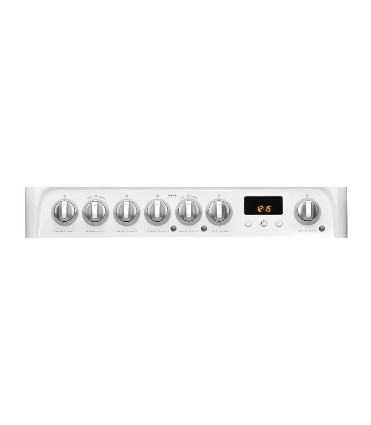 Hotpoint HUE61PS cooker Freestanding cooker Electric Ceramic hob White – image 2