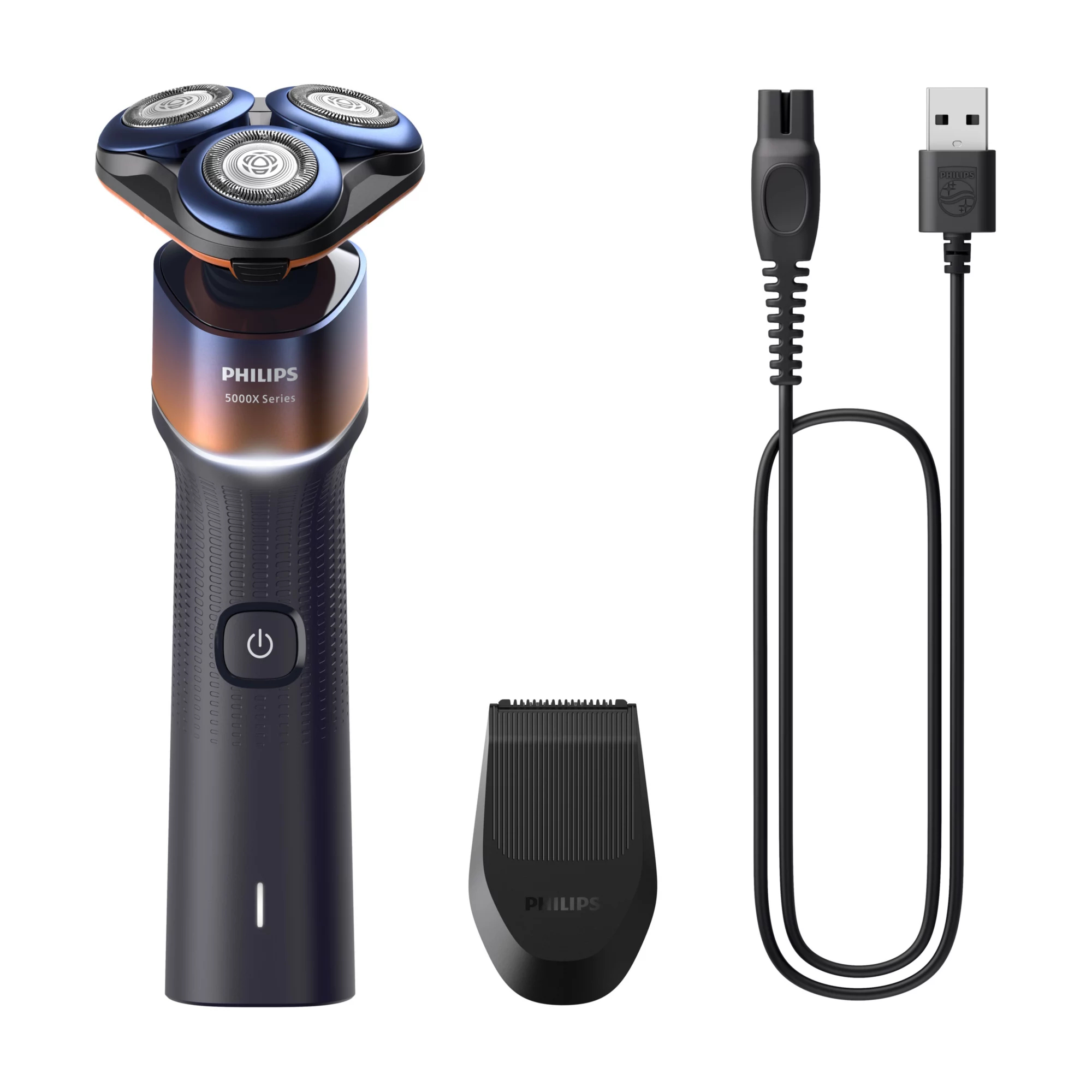 Philips X5005/05 men's shaver Rotation shaver Trimmer Black, Orange – image 1