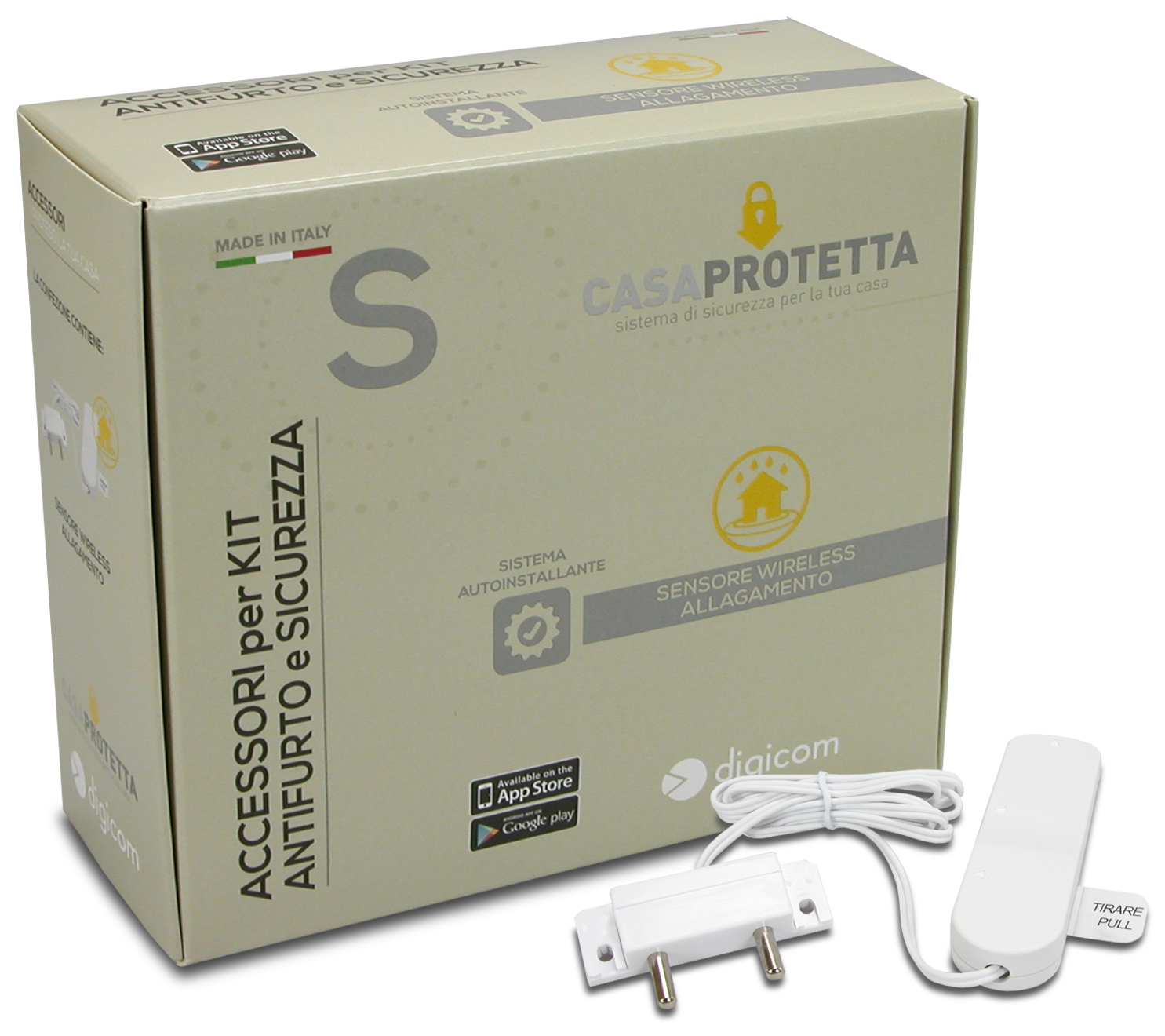 Digicom 8D5787DA water detector Wireless – image 2