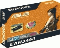 ASUS EAH3450/HTP/512M graphics card GDDR2 – image 2