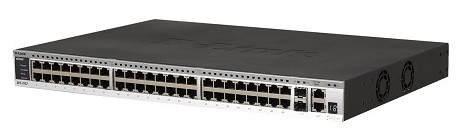 D-Link DES-3552 network switch Managed L2 Black