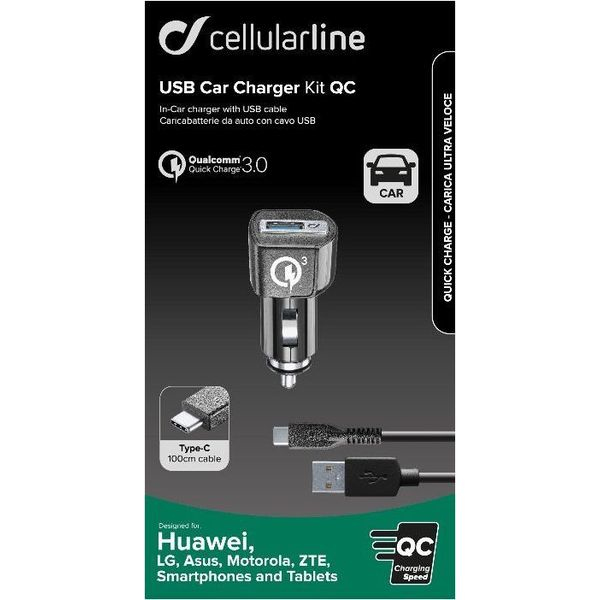 Cellularline 39238 mobile device charger Universal Black Cigar lighter Auto – image 3