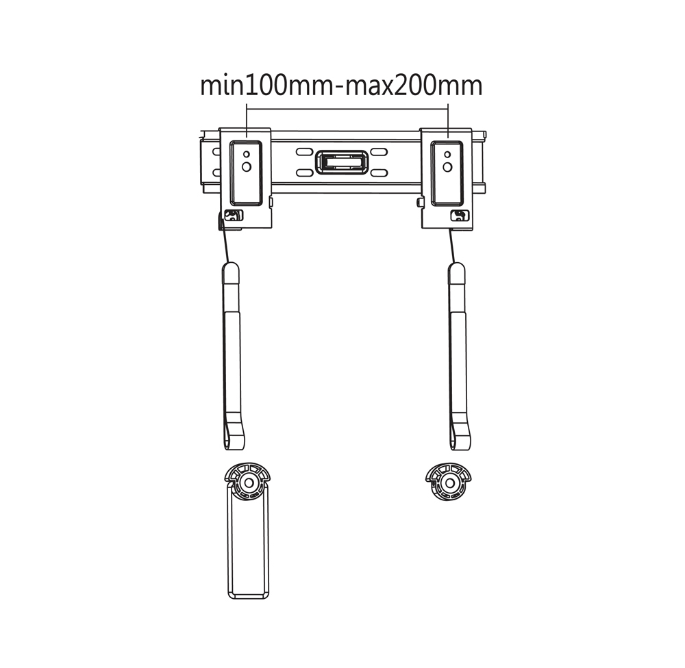 Neomounts LED wall mount – image 3