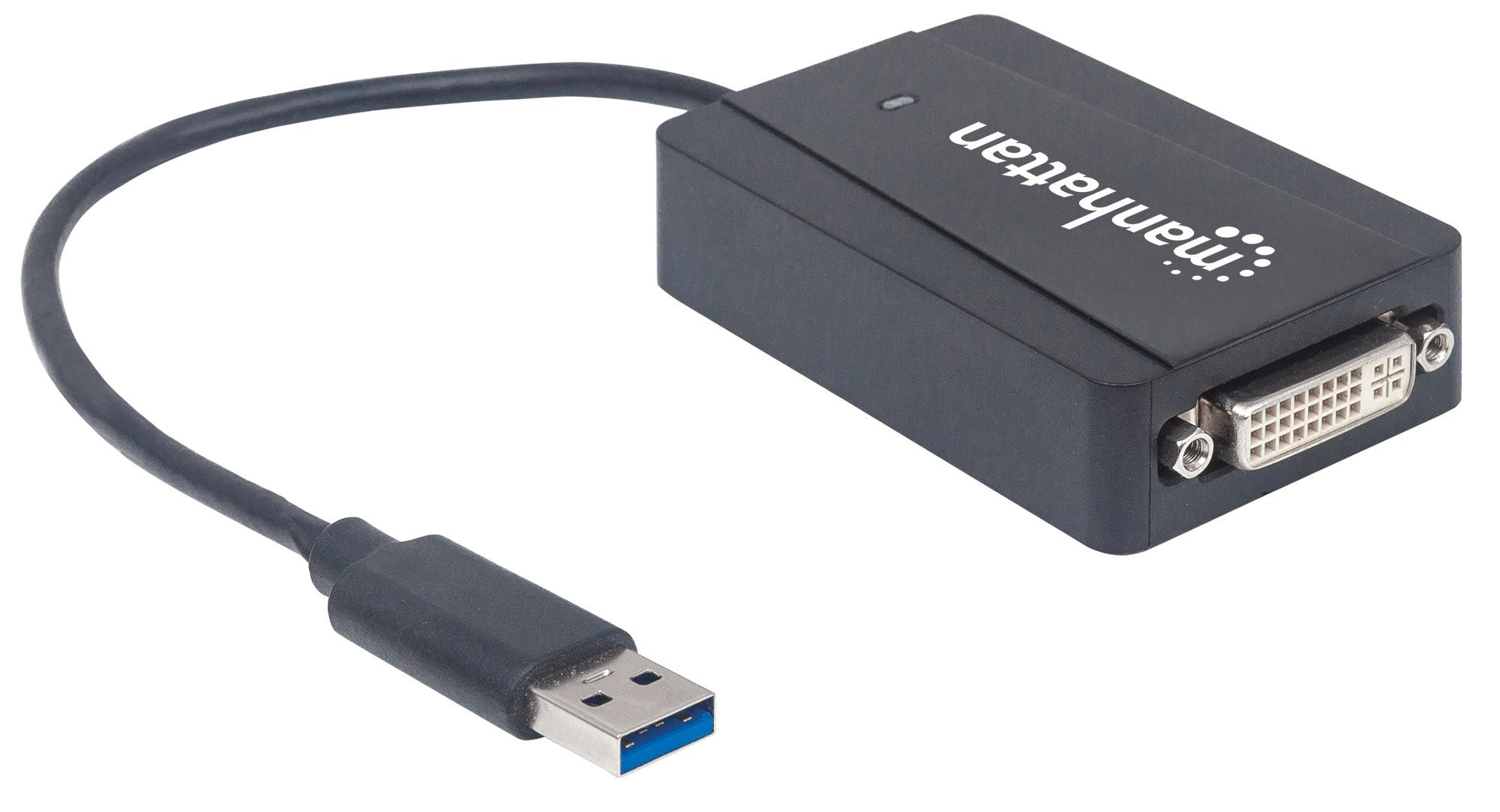 Manhattan USB-A to DVI-I Converter Cable – image 2