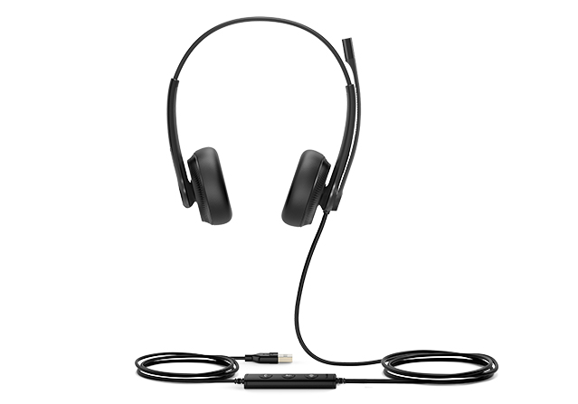 Yealink UH34D Headset Wired Head-band Office/Call center USB Type-A Black – image 3