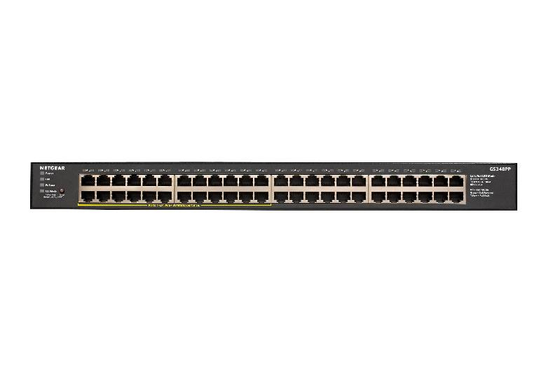 NETGEAR GS348PP Unmanaged Gigabit Ethernet (10/100/1000) Power over Ethernet (PoE) Black – image 2