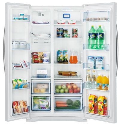 Hisense RS731N4AW1 side-by-side refrigerator Freestanding – image 2