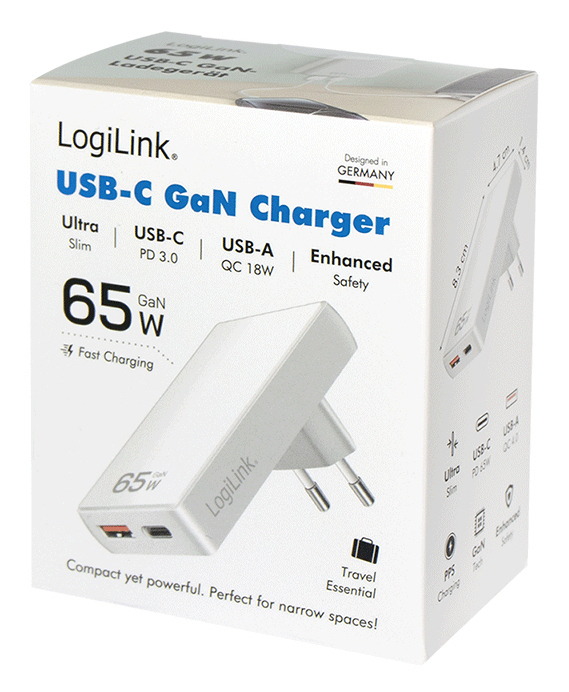 LogiLink PA0368 mobile device charger Universal White AC Fast charging Indoor – image 5