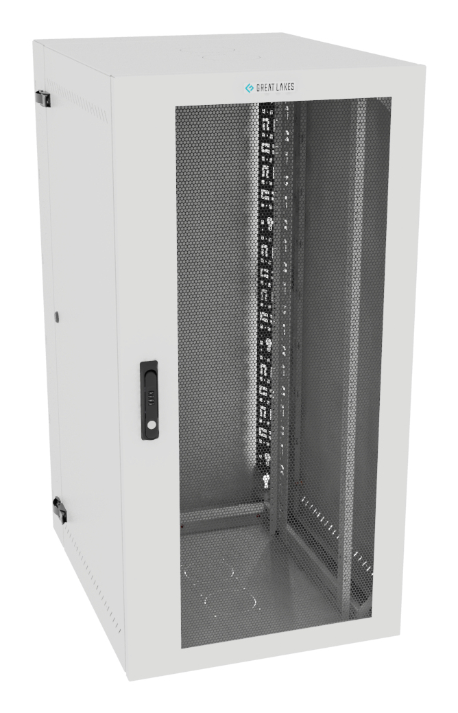 Vertiv VR Rack GL48WMCMM-W-SC-00-CM rack cabinet 25U Wall mounted rack White – image 1