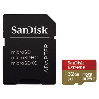 Hama microSDHC Extreme 32GB + SD – image 1