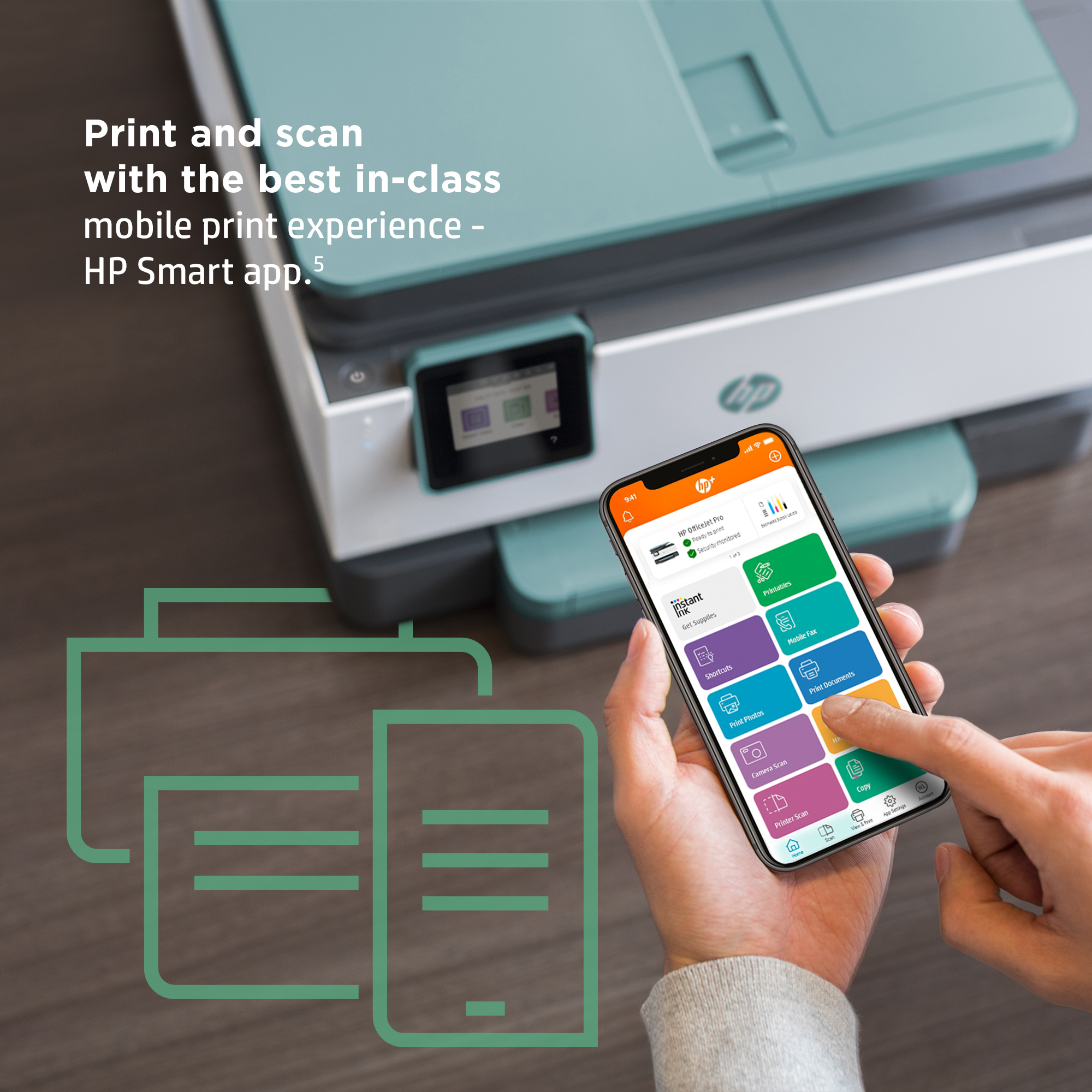 HP OfficeJet Pro 9015e All-in-One Prntr – image 7