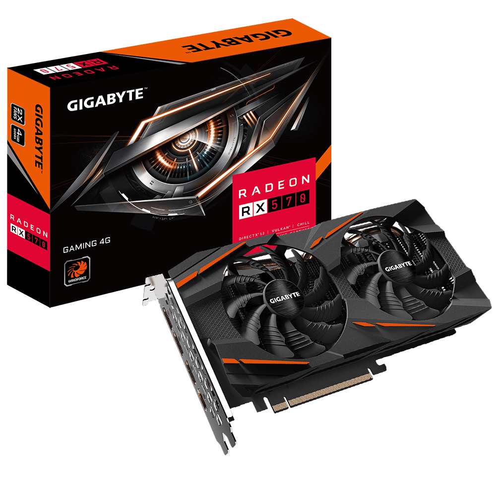 GIGABYTE Radeon RX 570 GAMING 4G