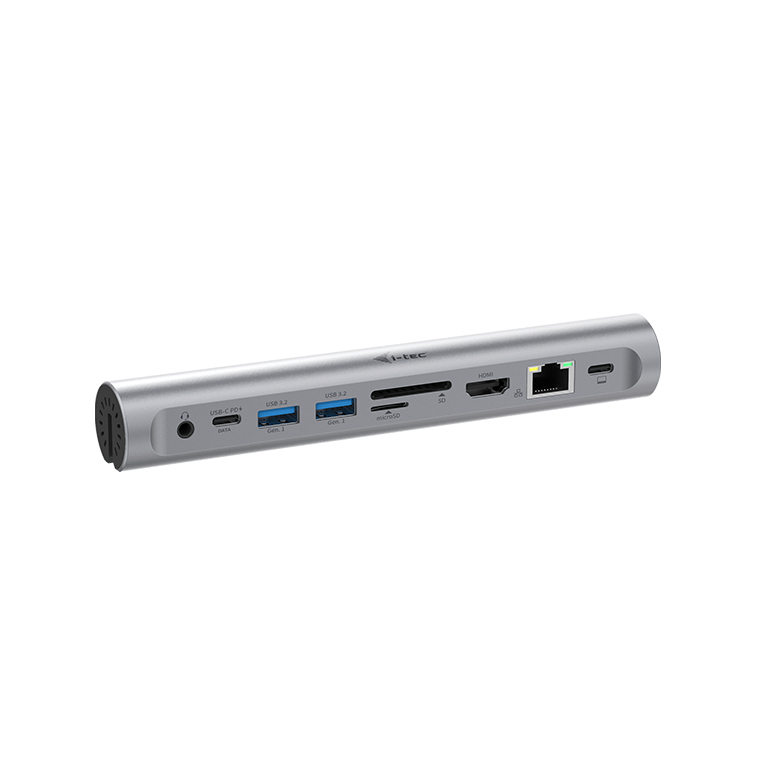 i-tec Metal USB-C Pad Docking Station 4K HDMI LAN + Power Delivery