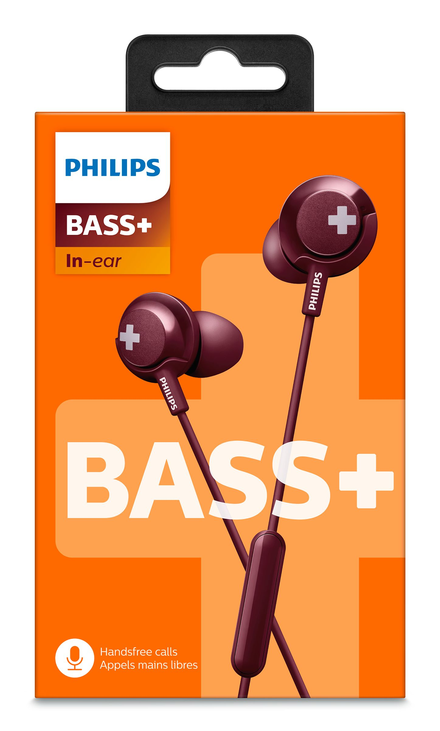 Philips SHE4305RD/27 headphones/headset Wired In-ear Red – image 2
