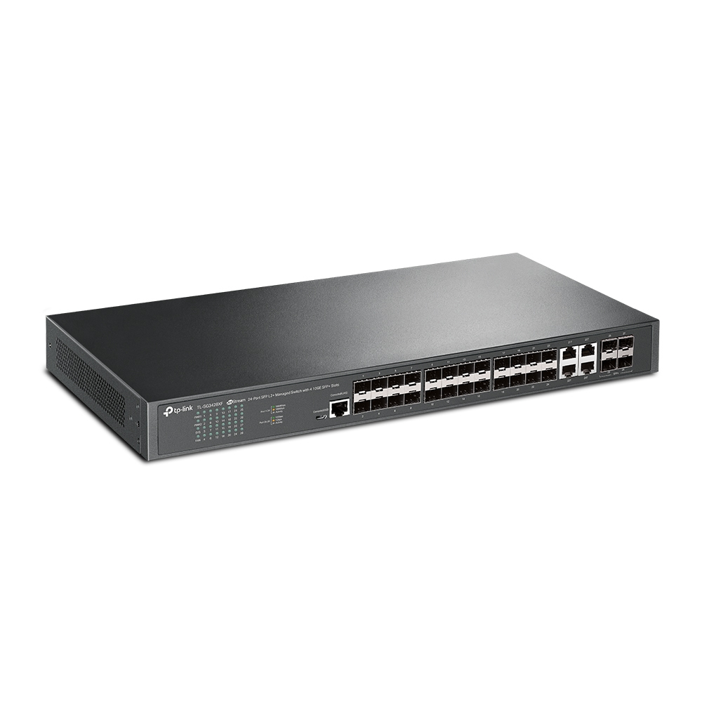 TP-Link JetStream 24-Port SFP L2+ Managed Switch with 4 10GE SFP+ Slots – image 2