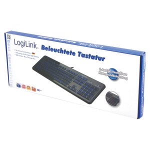 LogiLink ID0080 keyboard Home USB QWERTZ German Black – image 9
