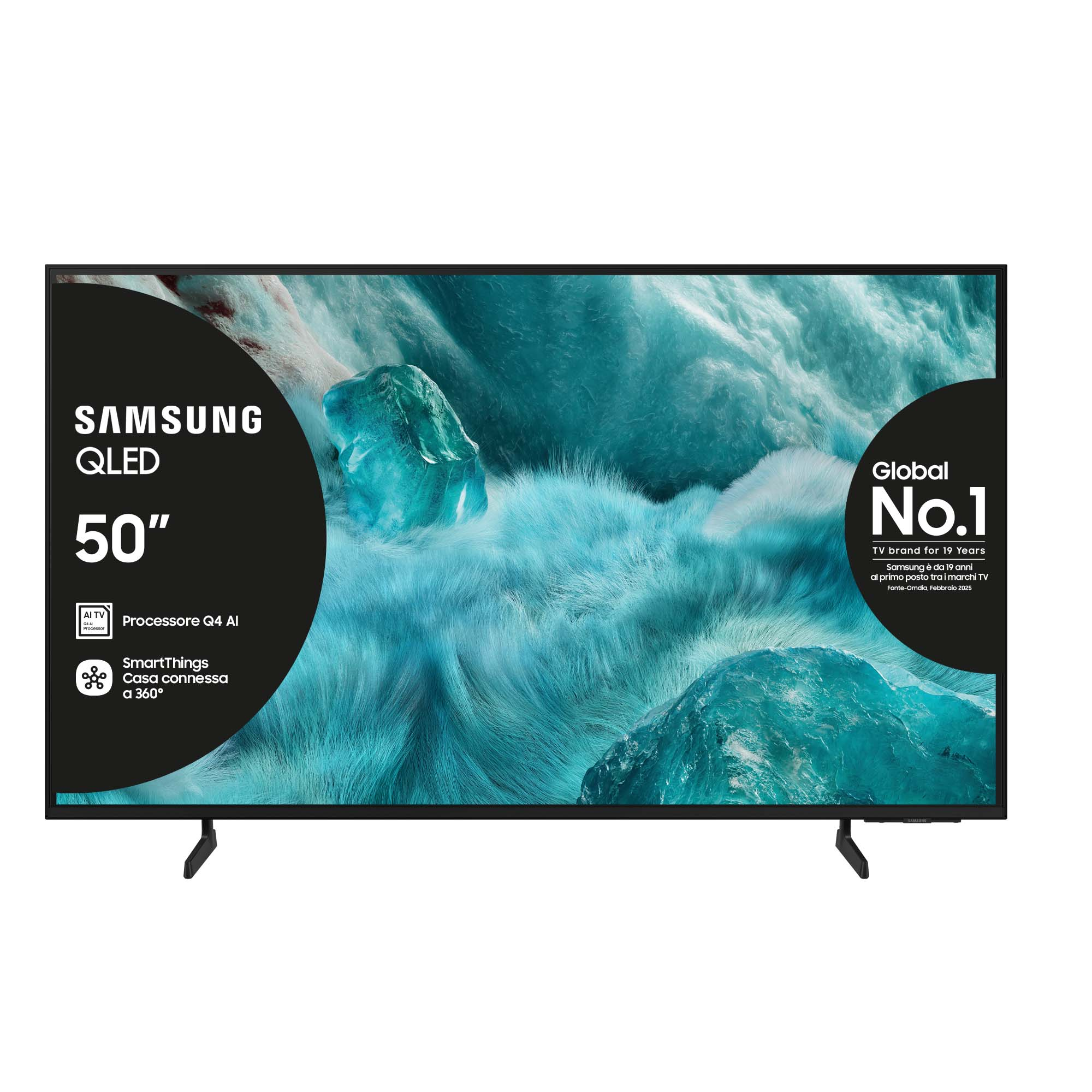 Samsung QE50Q7FAAU 127 cm (50 ) 4K Ultra HD Smart TV Wifi Noir Neuf — photo 1