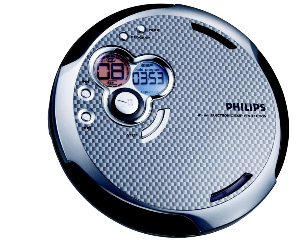 Philips AX5301/00C CD player Black, Silver Portable CD player