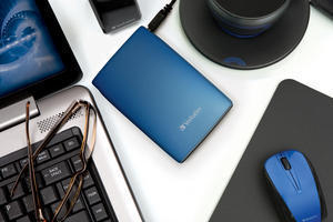 Verbatim Store 'n' Go USB 2.0 Portable Hard Drive 320GB Blue – image 5